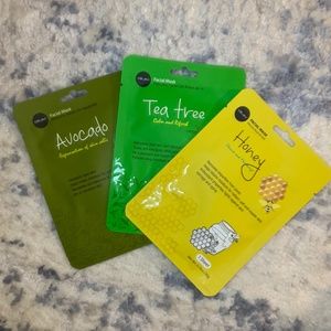 NEW SET of 3 FACE MASKS